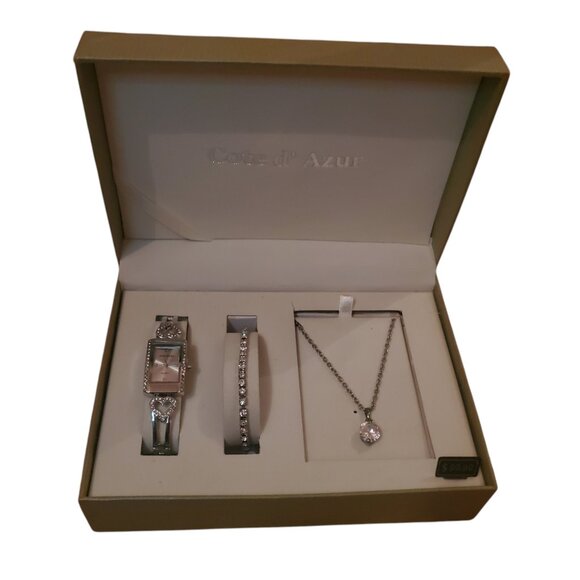 Cote d' Azur Watch & Jewelry Set - Picture 2 of 3